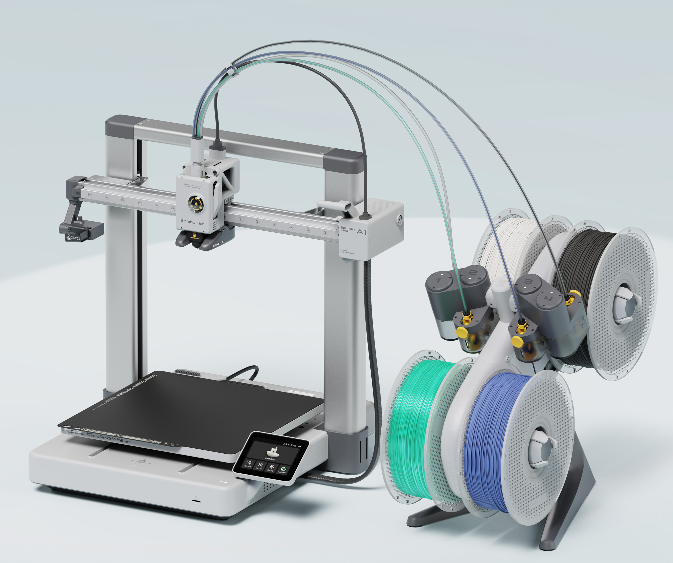 Impresora 3D creando un objeto